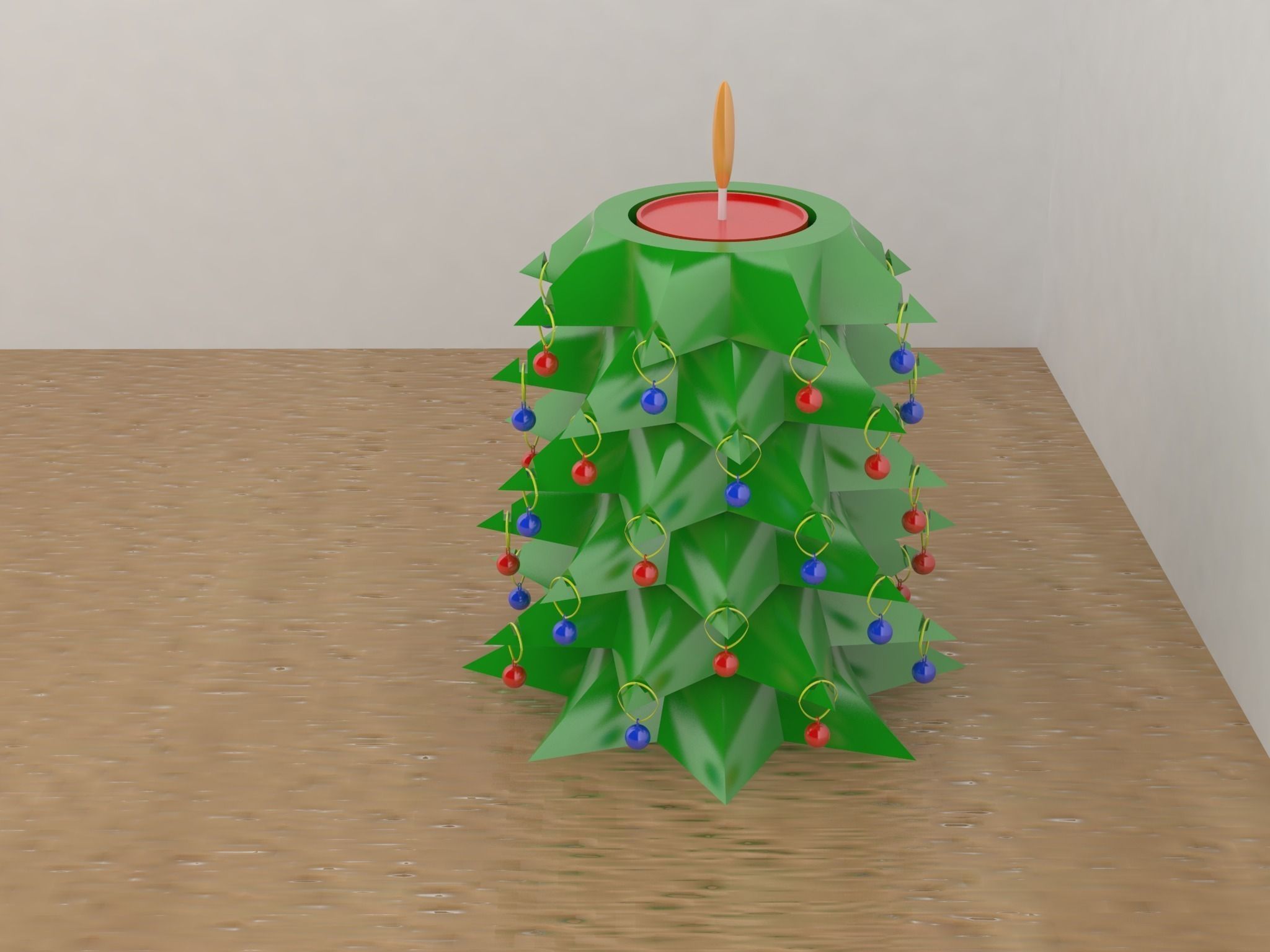 Candleholder tree by Franjaf Free 3D print model_1