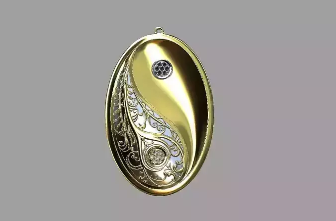 In Ian vintage pendant