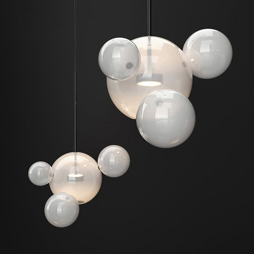 Giopato and Coombes Bolle 4 Bubble Frostblack 3D model
