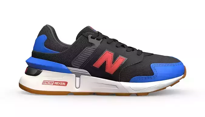 New Balance 997 Sport Low-poly 3D model