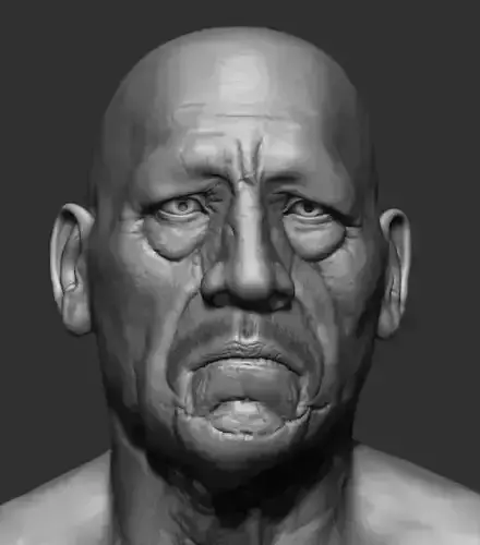 Realistic Head 3D model