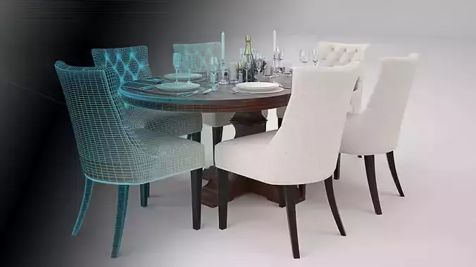 Tenarchstudio karh dining 01 render ready vray and corona