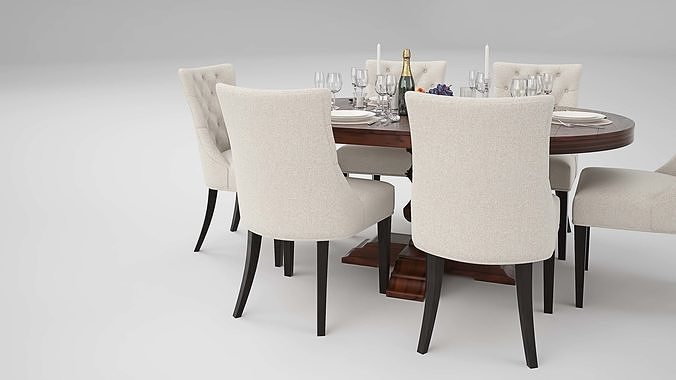 Tenarchstudio karh dining 01 render ready vray and corona 3D model 4