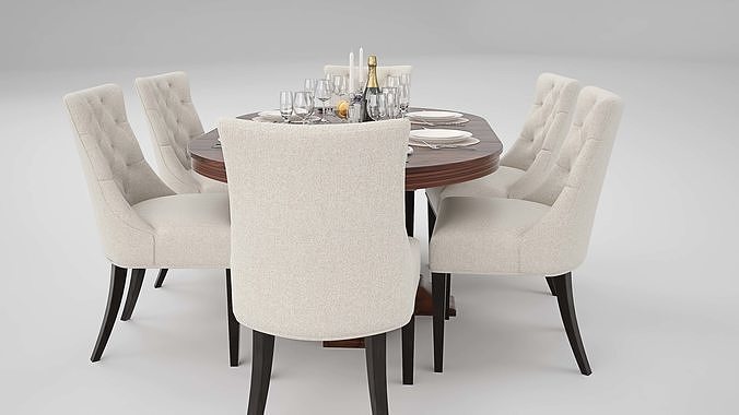 Tenarchstudio karh dining 01 render ready vray and corona 3D model 5