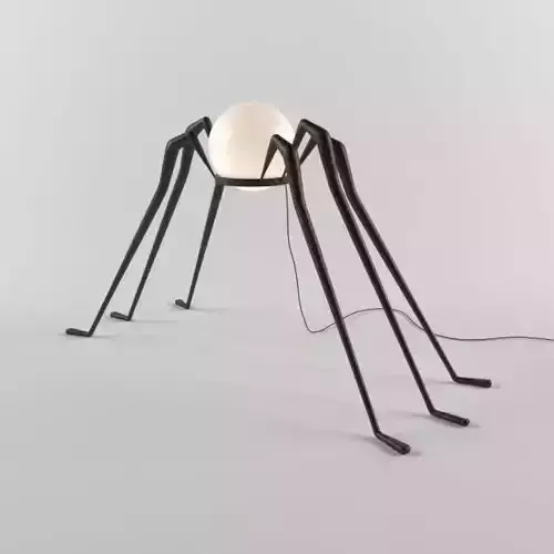 Spider floor lamp 3D model