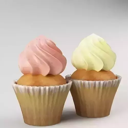 Cake 01 3D model