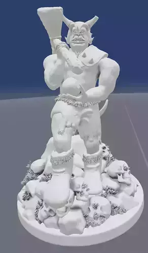 Ogre figurine