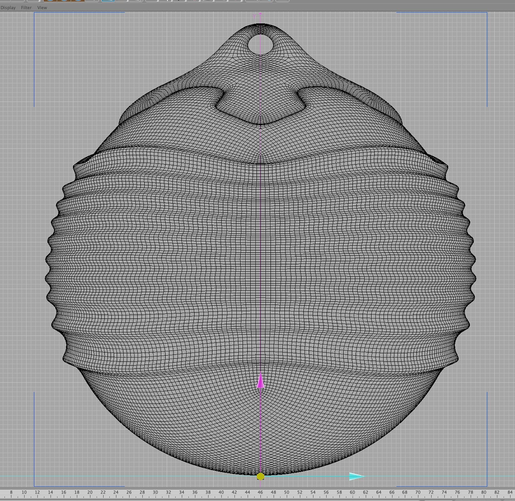 Christmas ball 3D print model_4