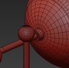 Gold Balls 3D model_3