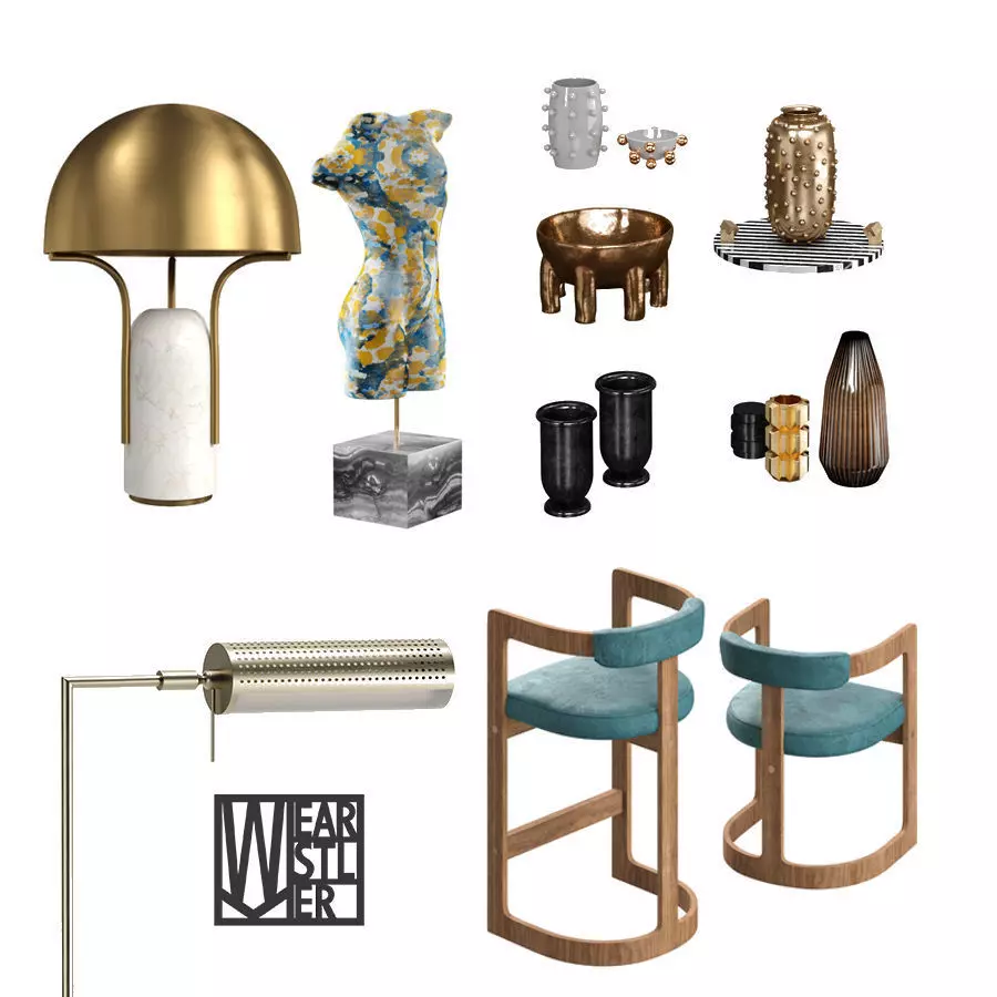 Kelly Wearstler Essentials 1 3D Model Collection_0