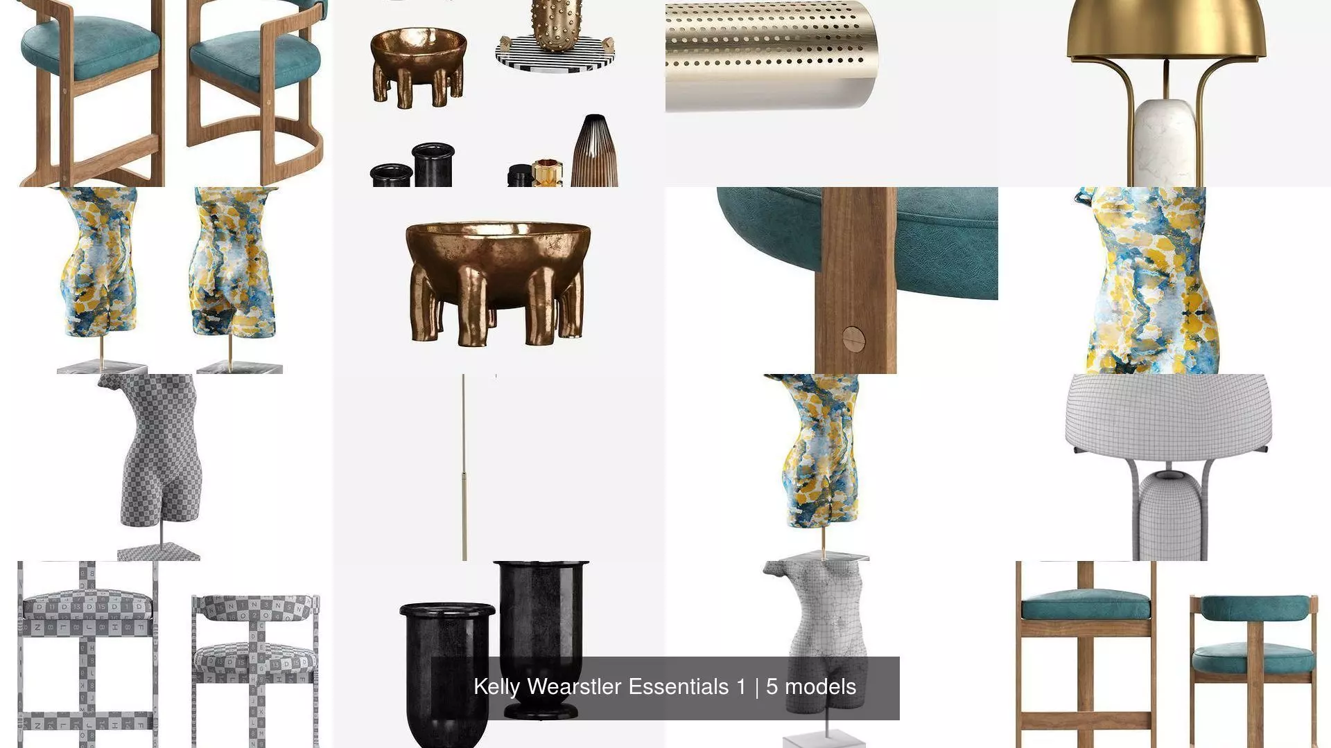 Kelly Wearstler Essentials 1 3D Model Collection_1