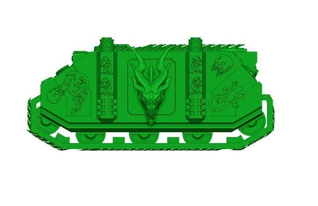 DRAGON TRANSPORTER 3D print model_4