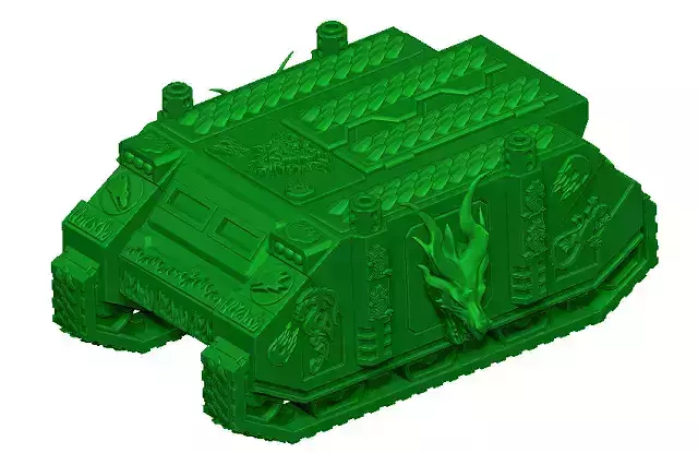 DRAGON TRANSPORTER 3D print model