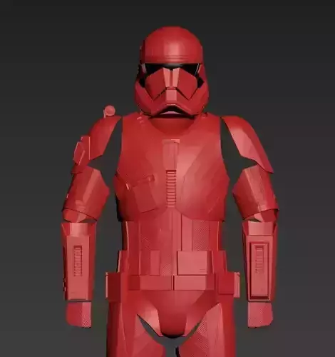Star Wars EP9 The Rise of Skywalker Sith Trooper Full Armor  3D print model