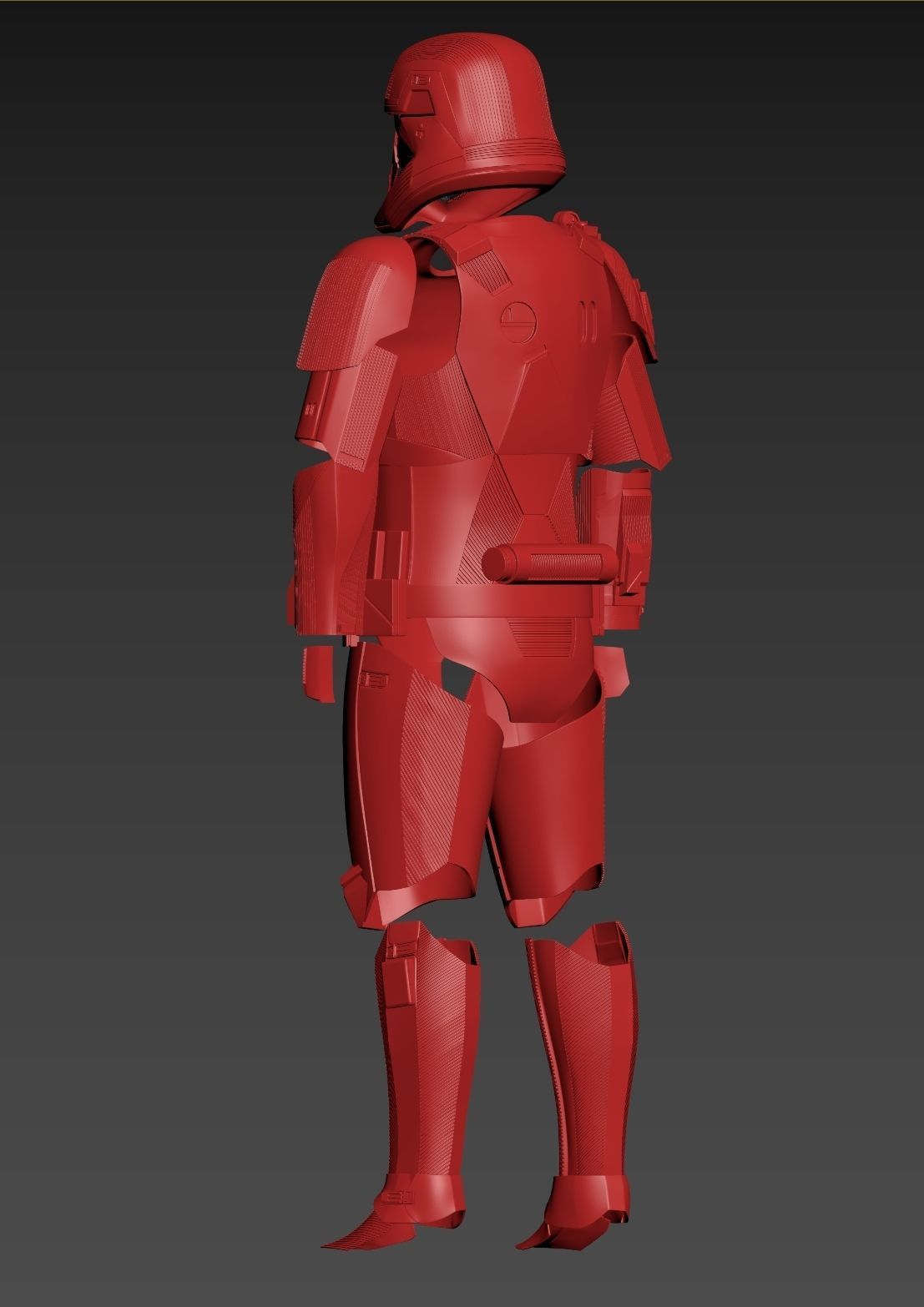 Star Wars EP9 The Rise of Skywalker Sith Trooper Full Armor  3D print model_21