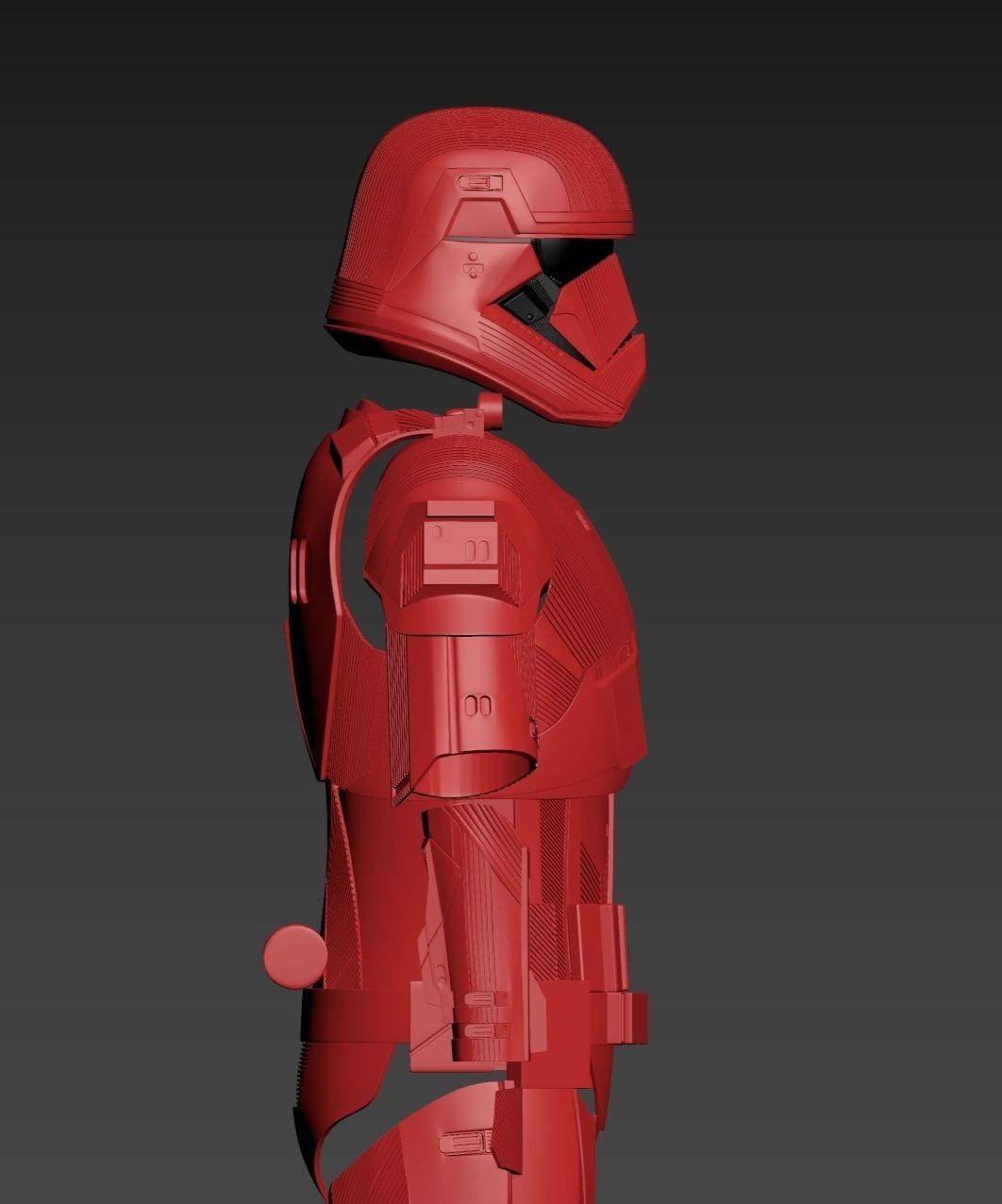 Star Wars EP9 The Rise of Skywalker Sith Trooper Full Armor  3D print model_28