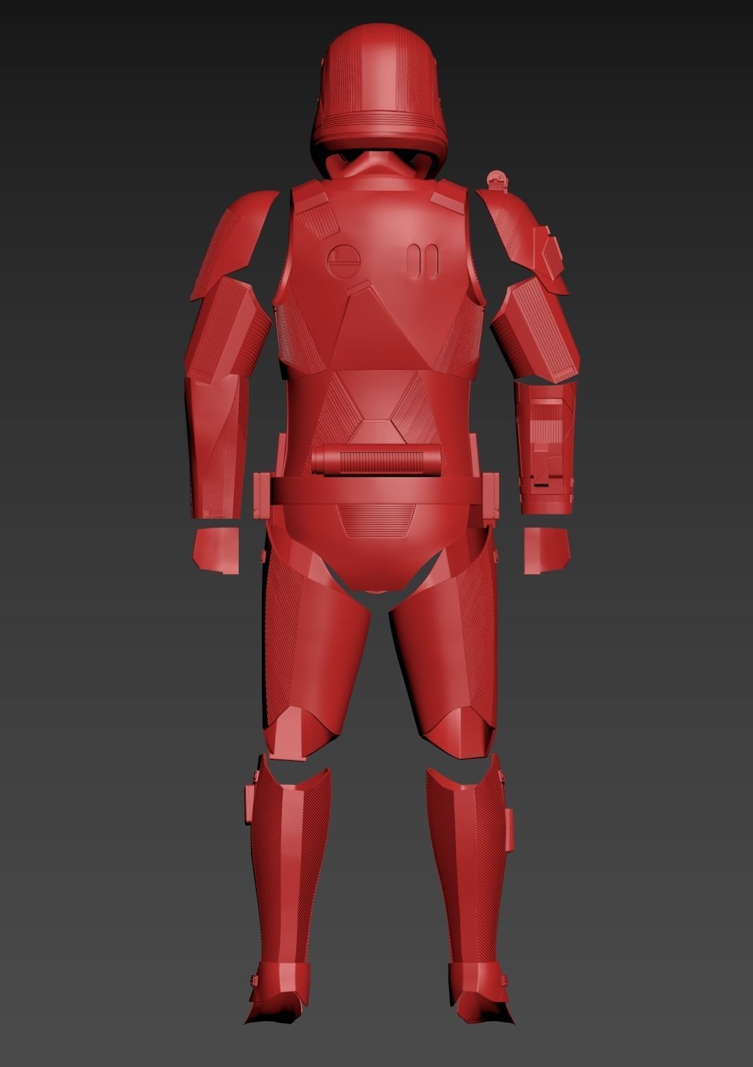 Star Wars EP9 The Rise of Skywalker Sith Trooper Full Armor  3D print model_22