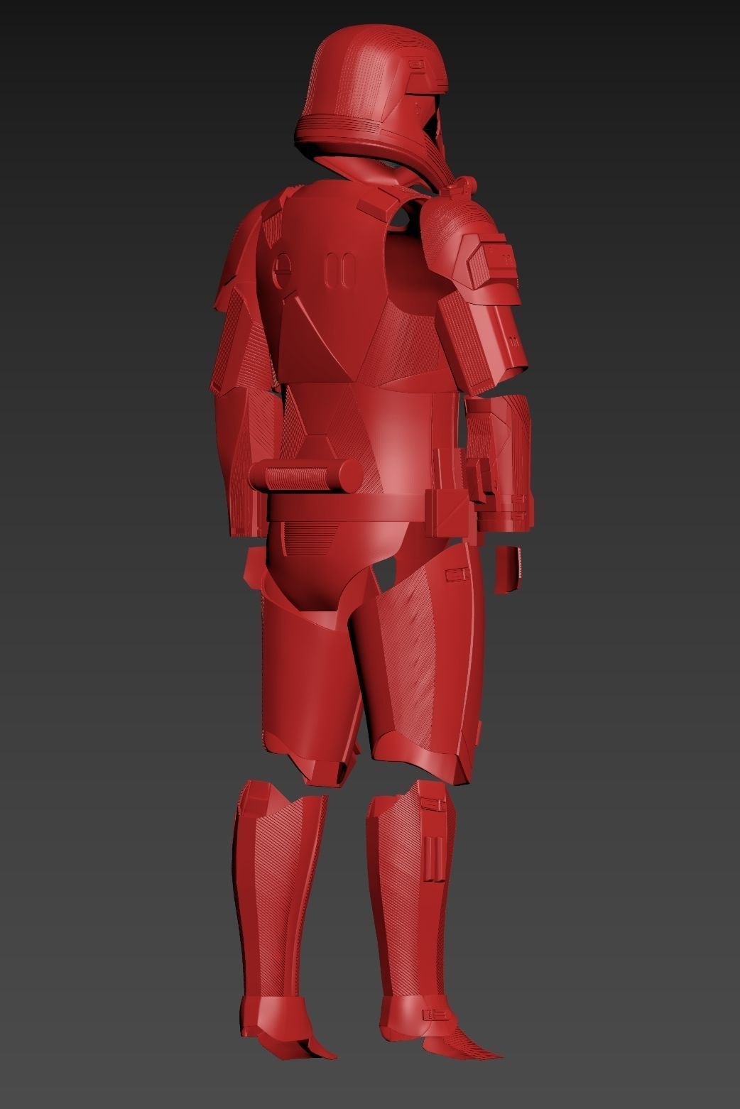 Star Wars EP9 The Rise of Skywalker Sith Trooper Full Armor  3D print model_23