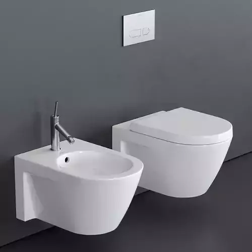 Duravit Starck 2 Wall-hung WC