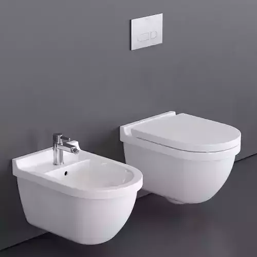 Duravit Starck 3 Wall-hung WC