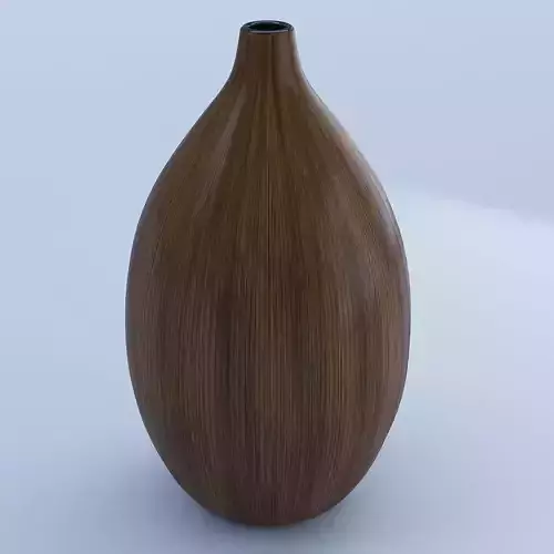 Wooden Vase