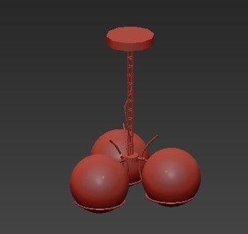 Ball and String 3D model_4