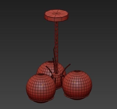 Ball and String 3D model_1