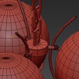 Ball and String 3D model_2