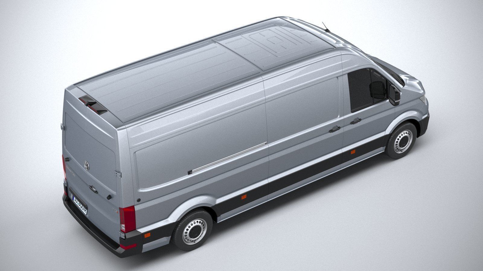 Volkswagen Crafter Long High Roof 2019 3D model_10