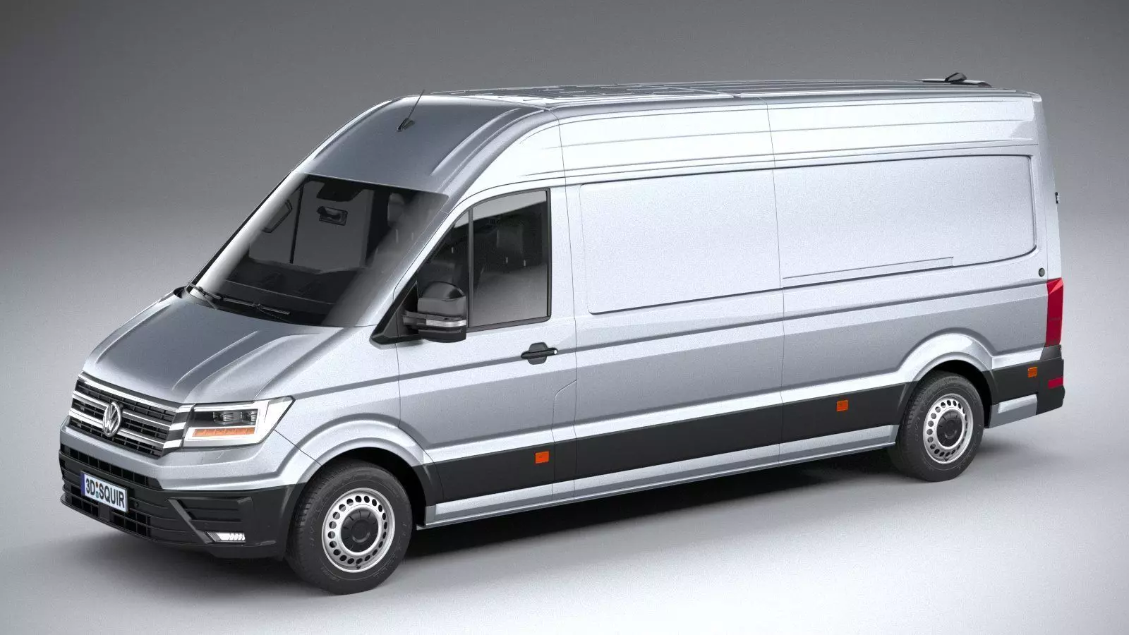 Volkswagen Crafter Long High Roof 2019 3D model_0