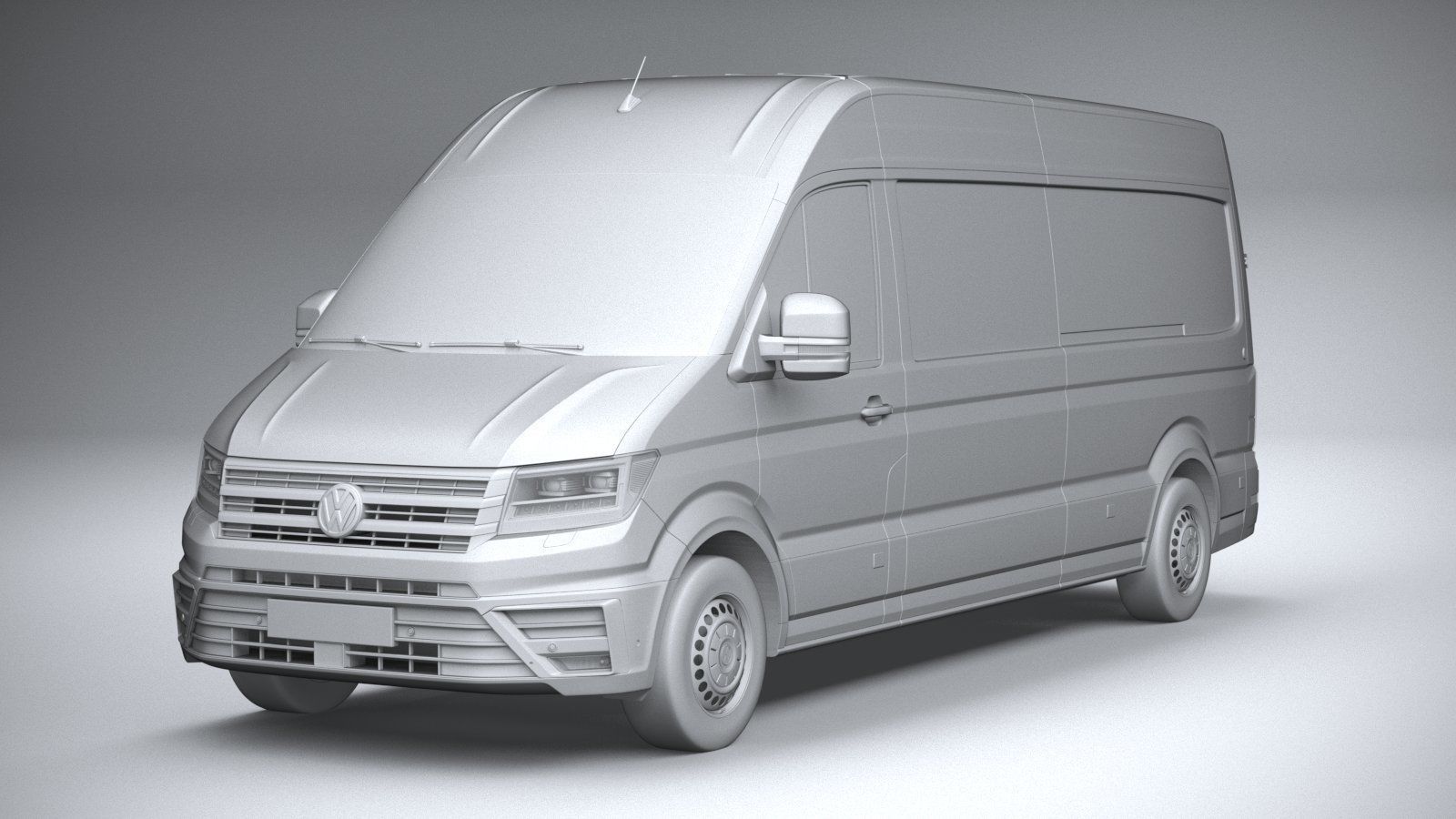 Volkswagen Crafter Long High Roof 2019 3D model_20