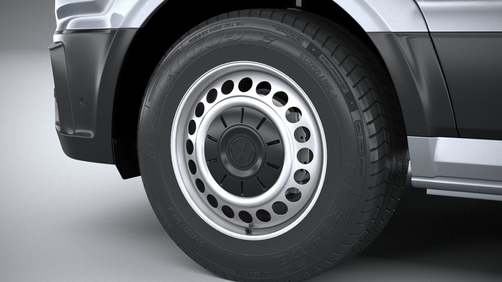 Volkswagen Crafter Long High Roof 2019 3D model_16