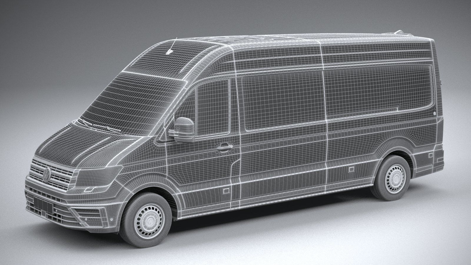 Volkswagen Crafter Long High Roof 2019 3D model_26