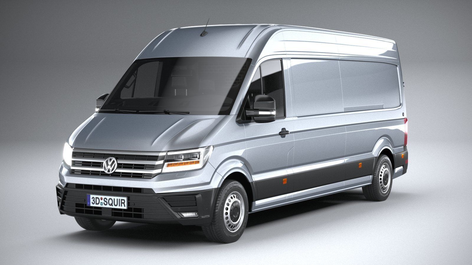 Volkswagen Crafter Long High Roof 2019 3D model_2