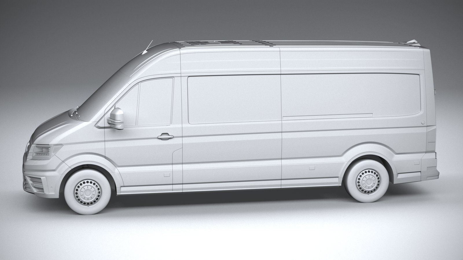 Volkswagen Crafter Long High Roof 2019 3D model_22