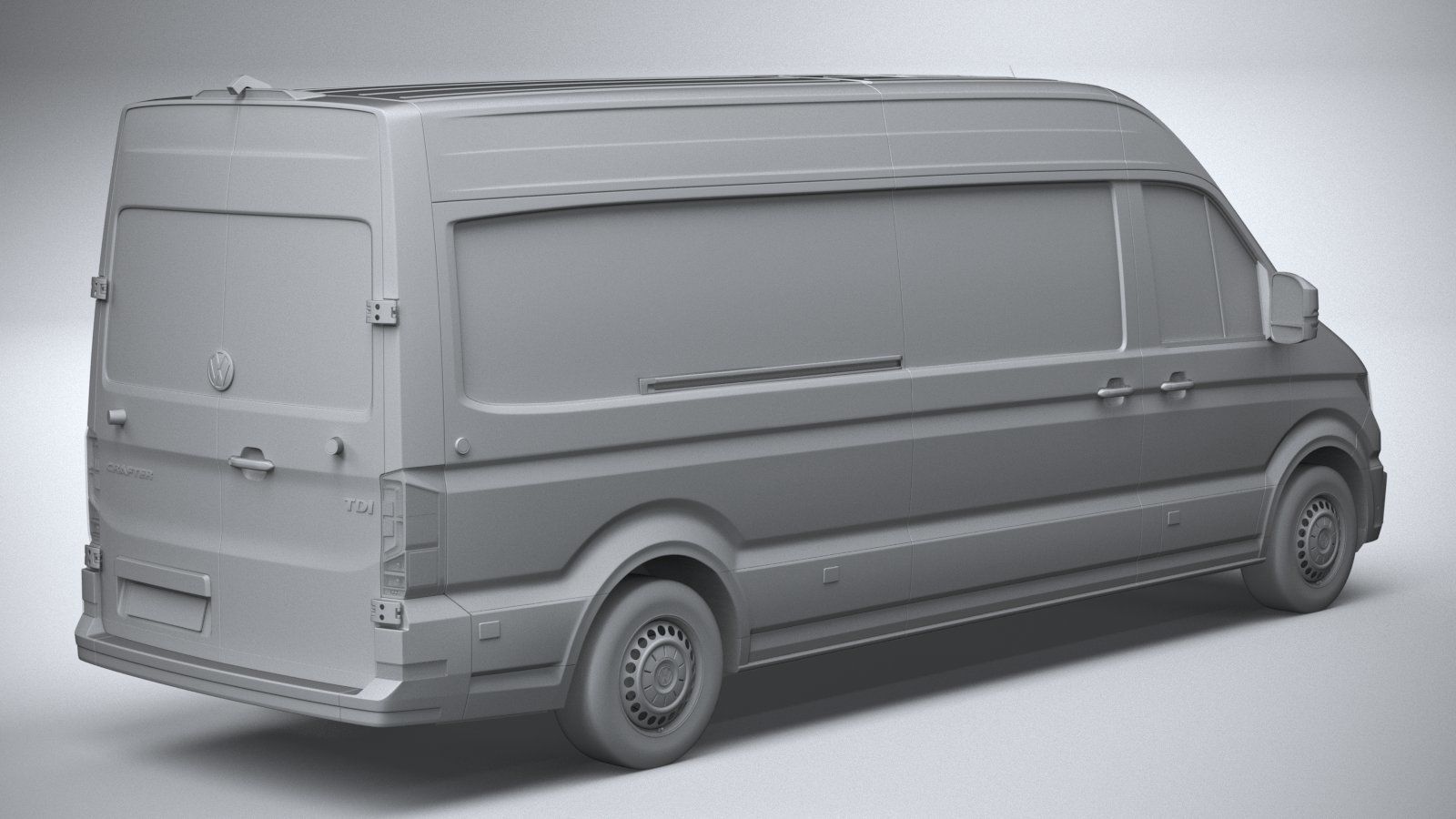 Volkswagen Crafter Long High Roof 2019 3D model_25
