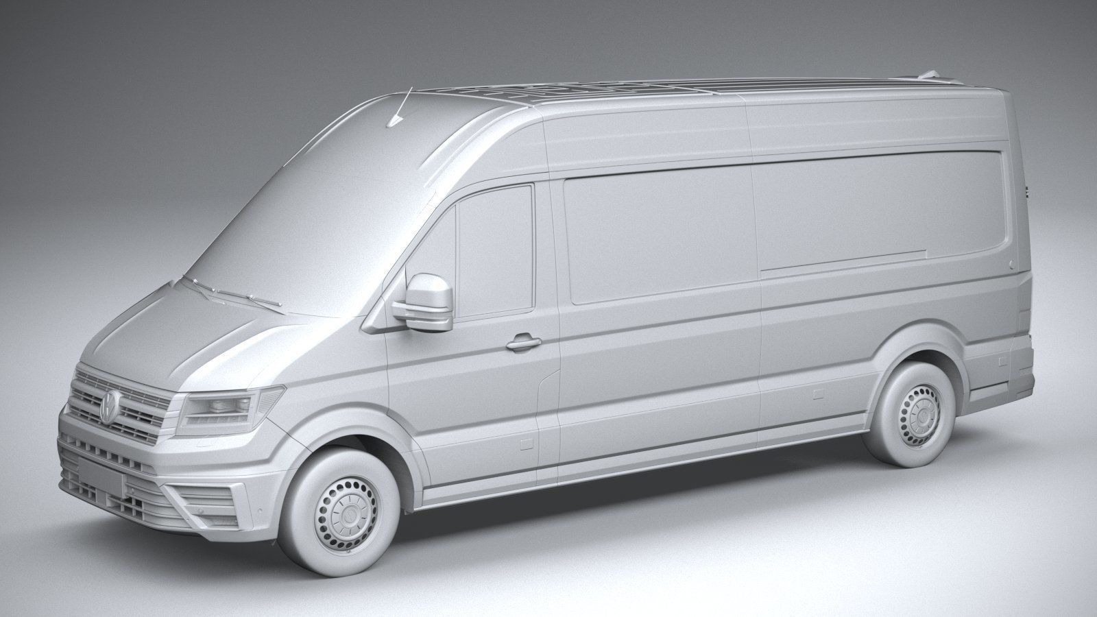 Volkswagen Crafter Long High Roof 2019 3D model_19