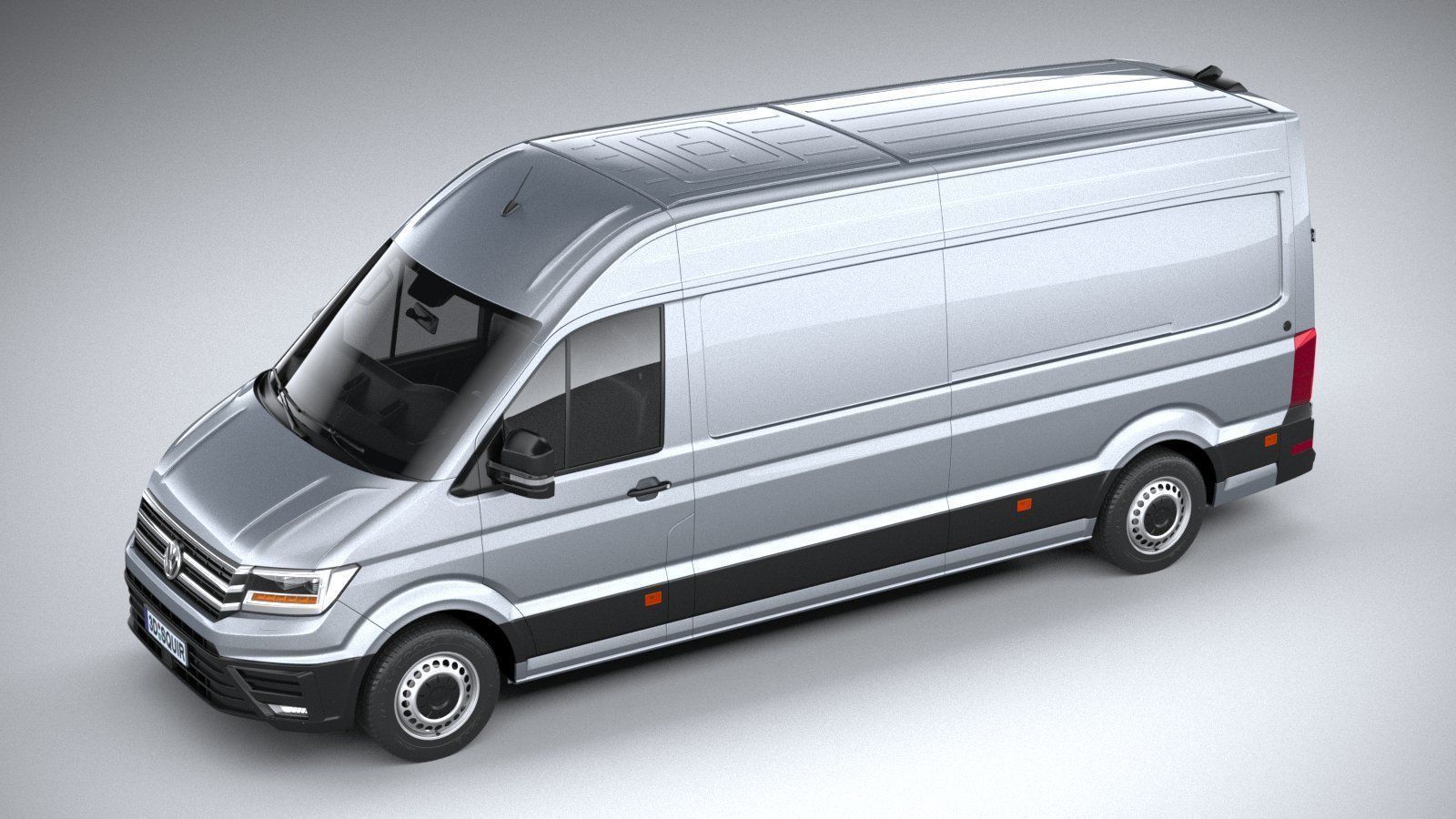 Volkswagen Crafter Long High Roof 2019 3D model_7
