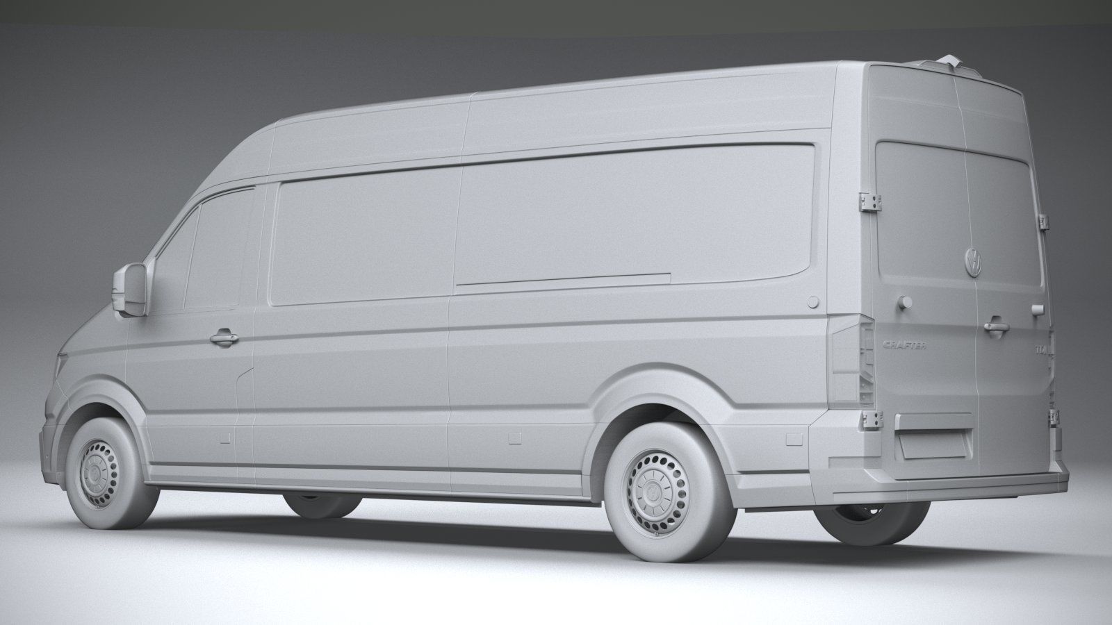 Volkswagen Crafter Long High Roof 2019 3D model_21