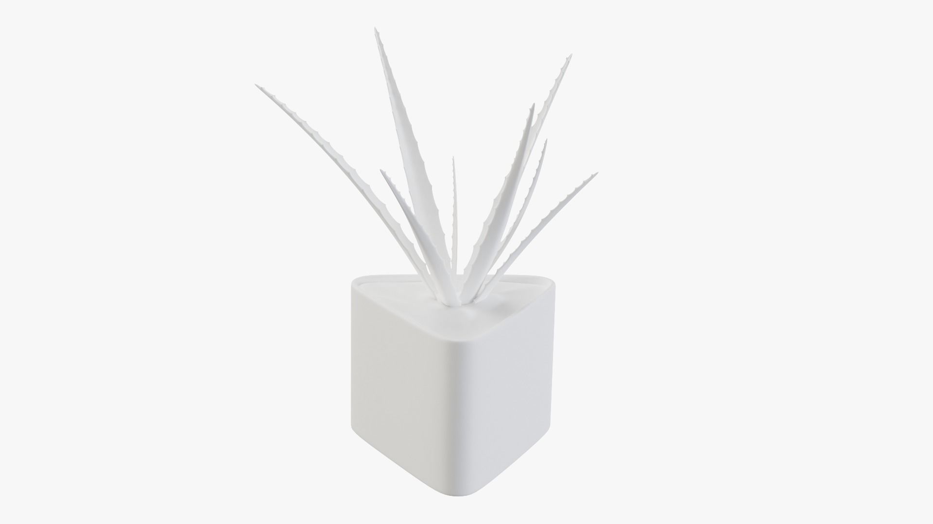 Plant 3 aloe vera 3D model_9