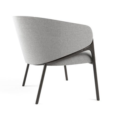 Segis Hammer Armchair 3D model 2