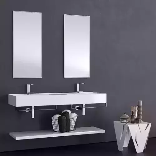 Scarabeo Ceramiche Teorema Washbasin 2 0