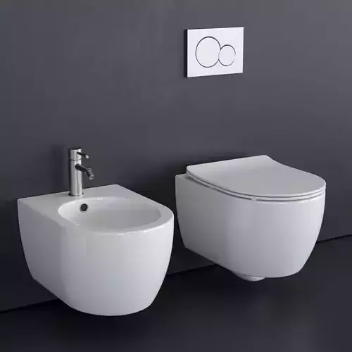 Scarabeo Ceramiche Moon Wall-hung WC