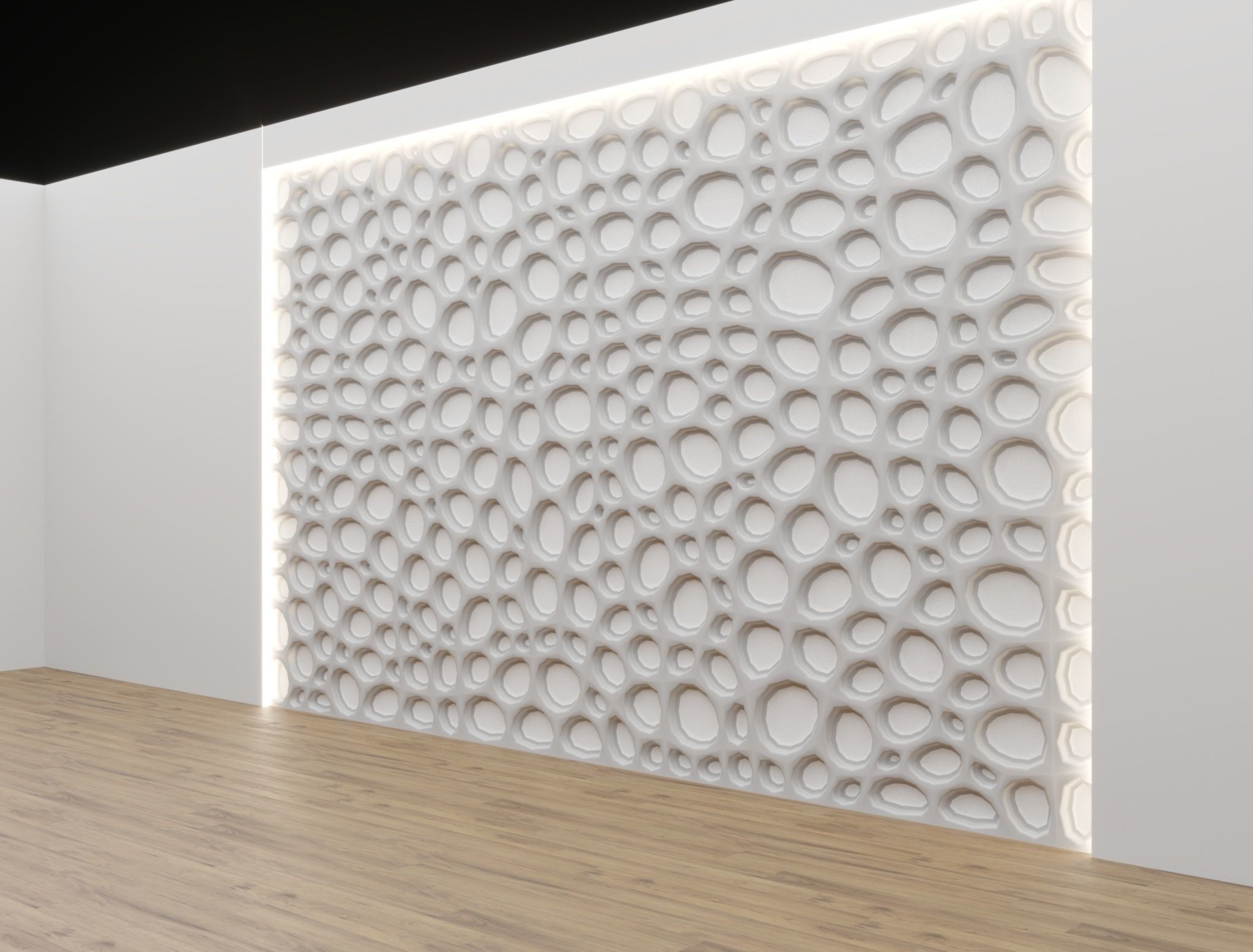 Wall Design 3D model_1