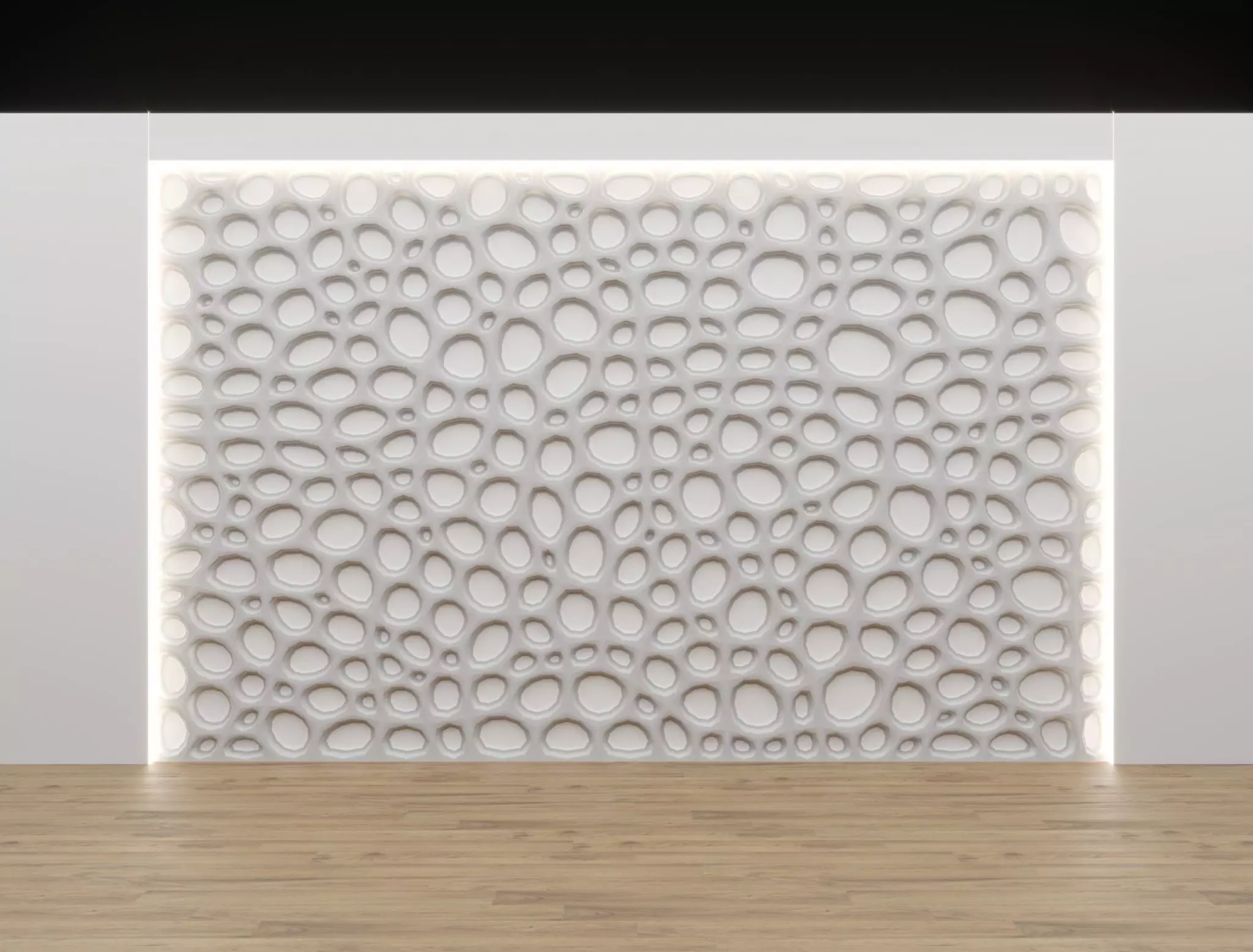 Wall Design 3D model_0