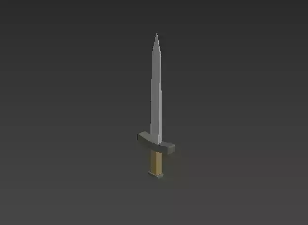 Sword Low Poly
