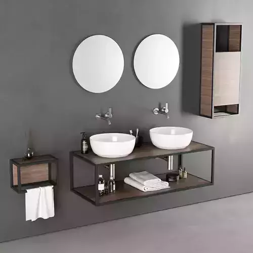 Scarabeo Ceramiche Frame Glam Washbasin 