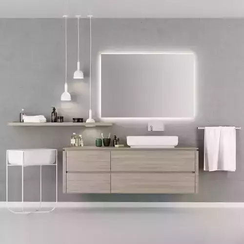 Scavolini QI Bathroom furniture set 1