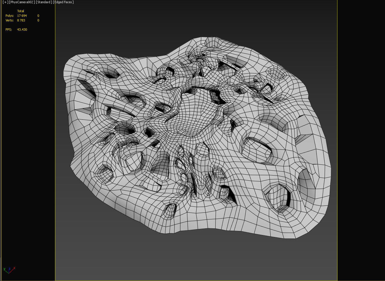 Underwater cavern 3D model_31
