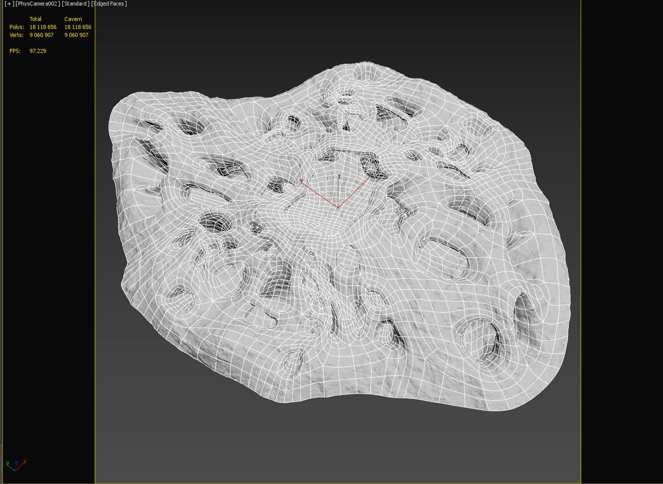 Underwater cavern 3D model_32